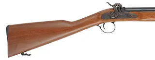 Thompson Center New Englander Shotgun,
12 gauge with screw in choke, 27" barrel,
percussion, walnut, iron trim, sling mounts, used